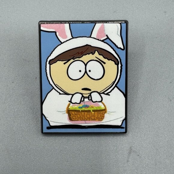 South Park Cartman EASTER BUNNY JEWPACABRA Costume Blind Enamel Pin New Open Box - Picture 1 of 3